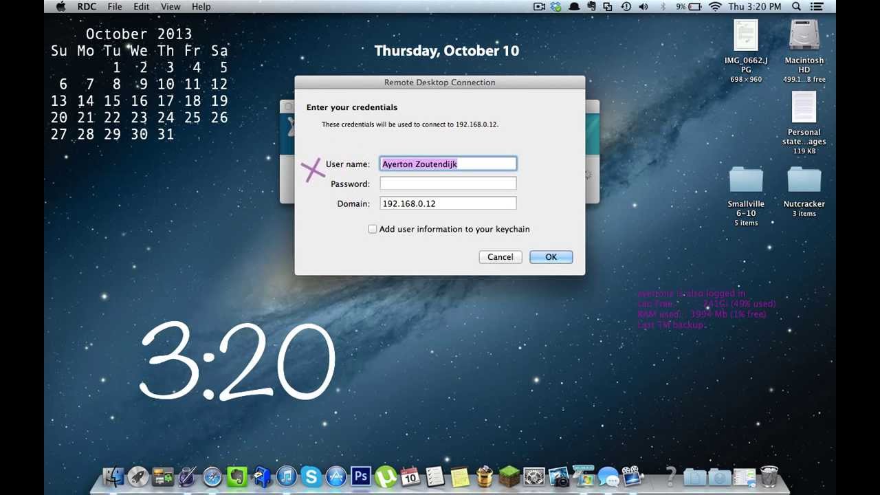 Remote Desktop Control For Mac